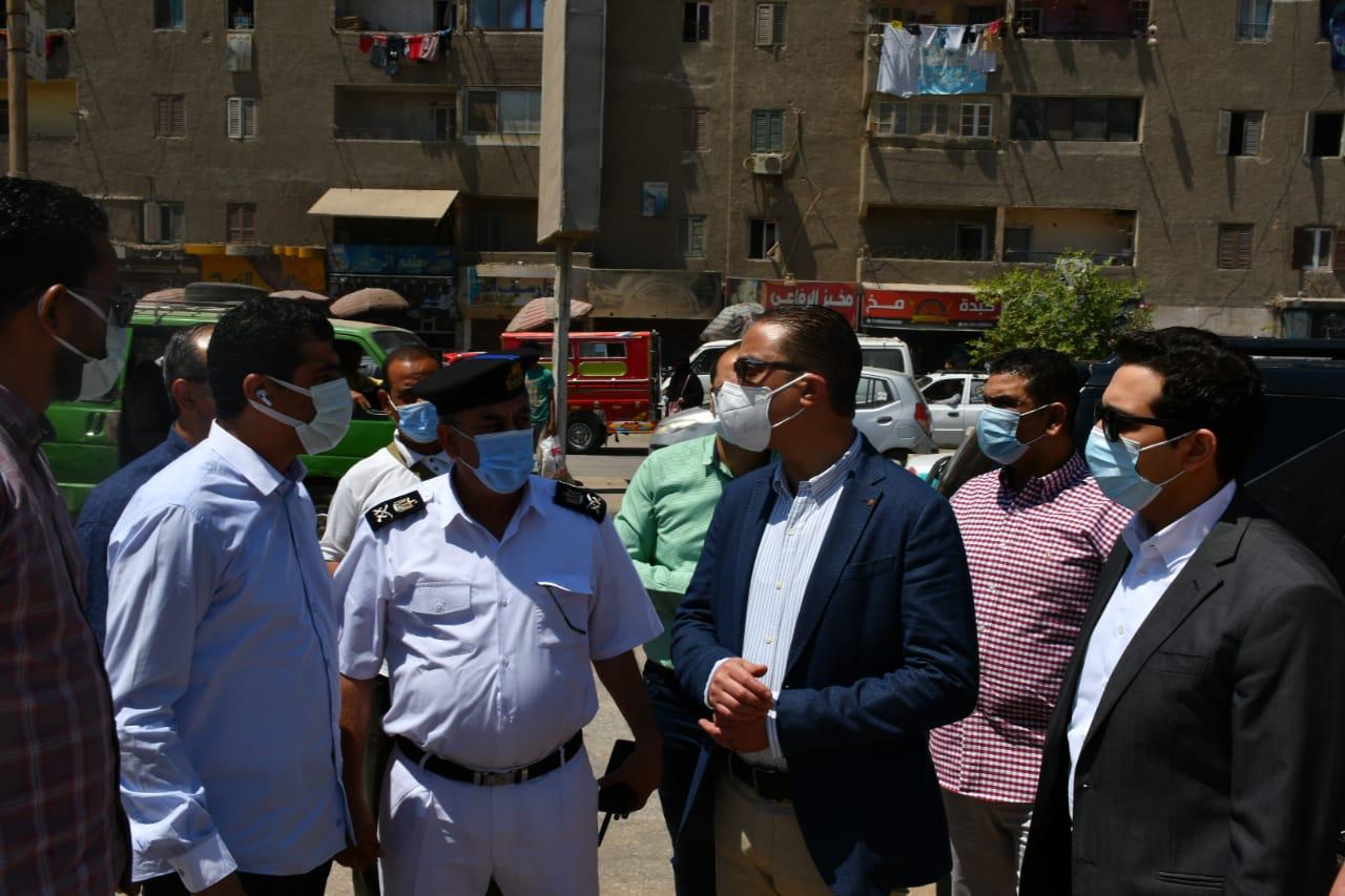 محافظ الفيوم يتفقد مشروع إنشاء مدينة ترفيهية