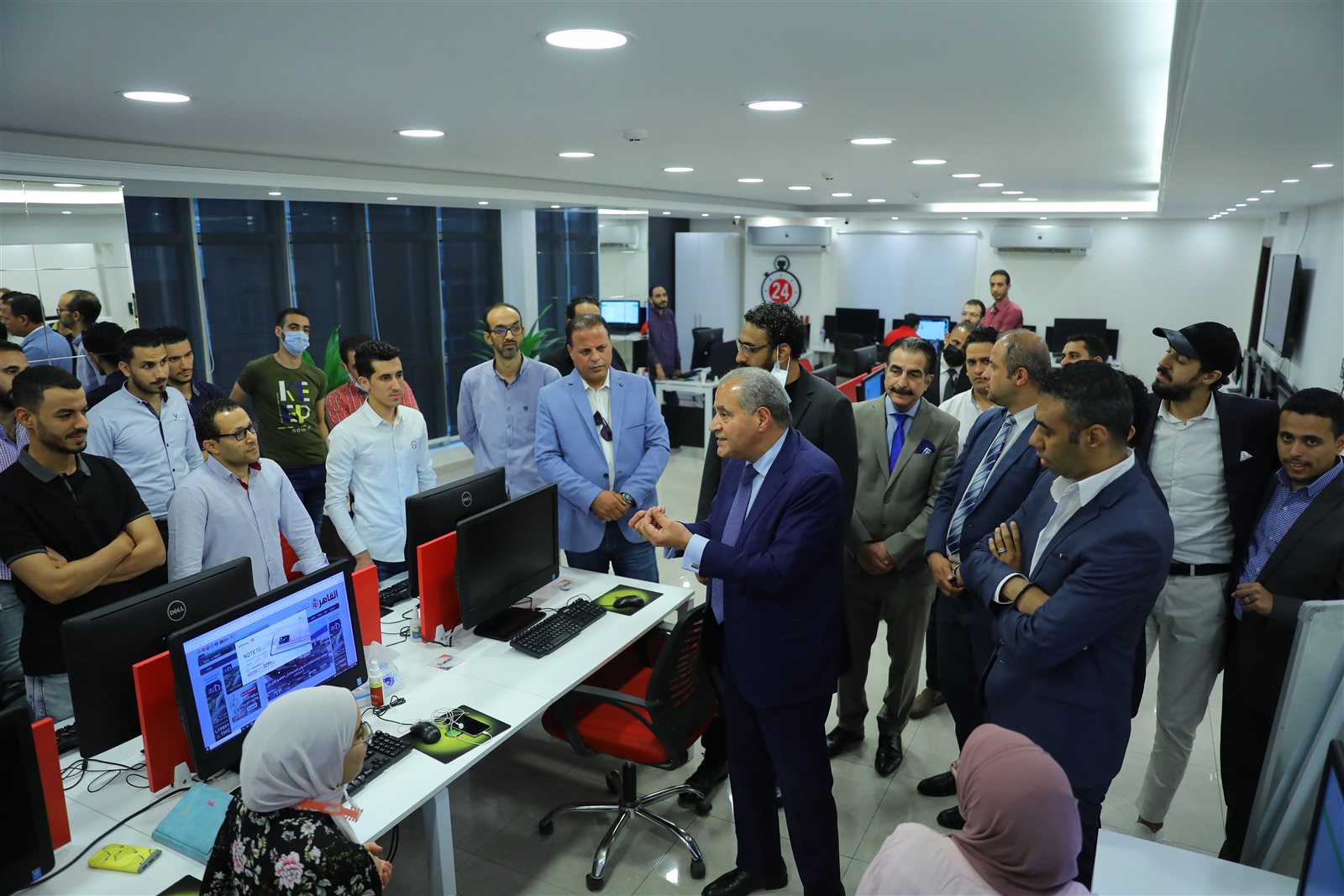 وزير التموين في ضيافة القاهرة 24