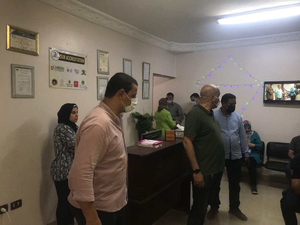 غلق مراكز دروس خصوصية مخالفة بالشرقية 02