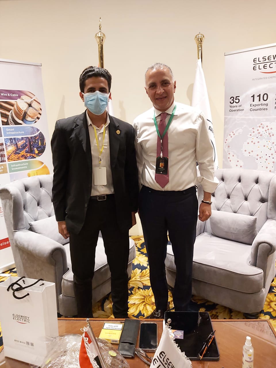 المهندس أحمد السويدي وأحمد إسماعيل محرر القاهرة 24