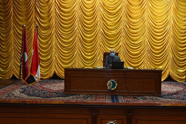 انعقاد مجلس شئون الدراسات العليا والبحوث بجامعة الفيوم 