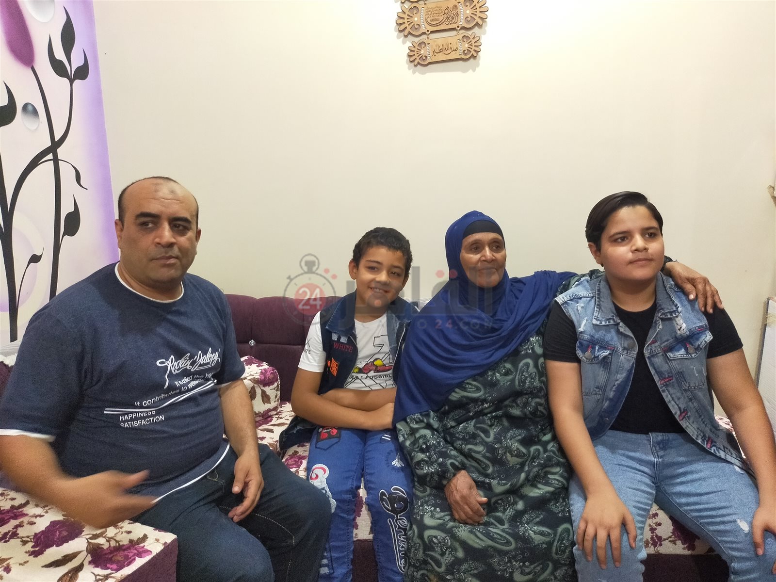 الأول على الشهادة الإعدادية بالفيوم ووالده