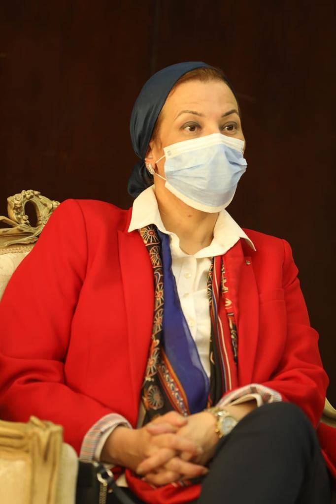 وزيرة البيئة تفتتح أول نموذج فى مصر لتحويل المخلفات لطاقة عن طريق التغويز اللاهوائى بقرية قلهانه