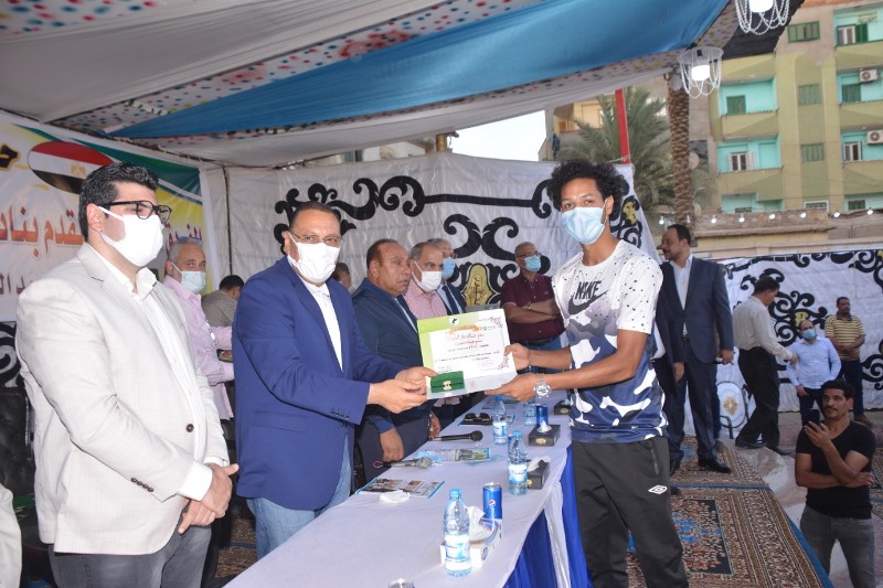 حفل تكريم فريق بلبس بعد صعوده للمتاز ب 3