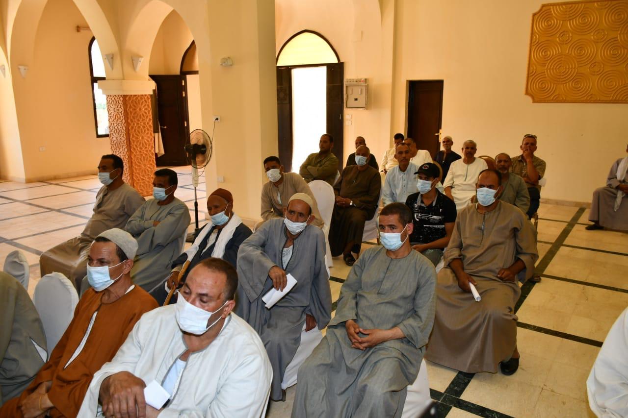 بدء سلسلة الري الحديث في الفيوم