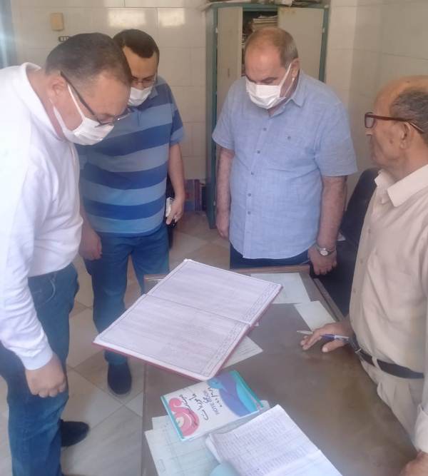 زيارة محافظة الشرقية المفاجئة للمركز الطبي 02