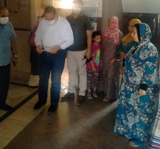 زيارة محافظة الشرقية المفاجئة للمركز الطبي 04