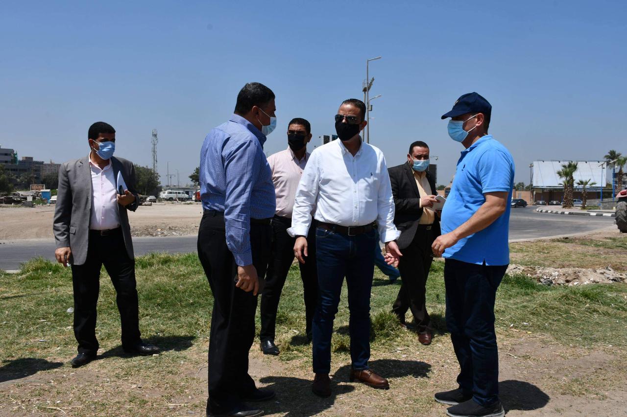 محافظ الفيوم يقود حملة نظافة