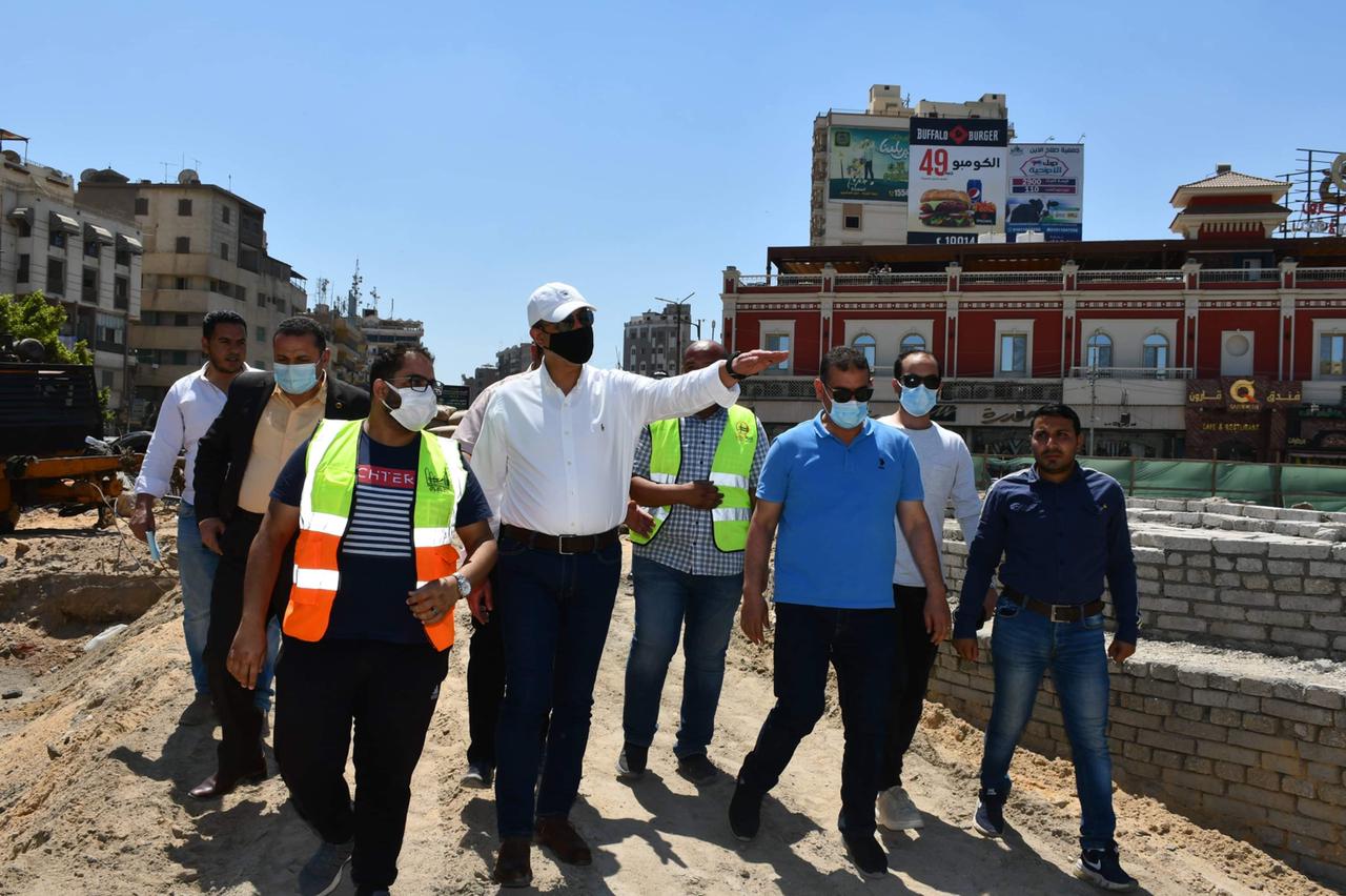 محافظ الفيوم يتفقد الأعمال الإنشائية بمشروعات تطوير مدينة الفيوم