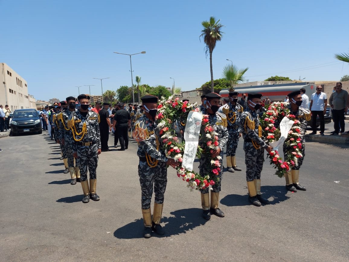 جنازة شهيد الواجب ببورسعيد