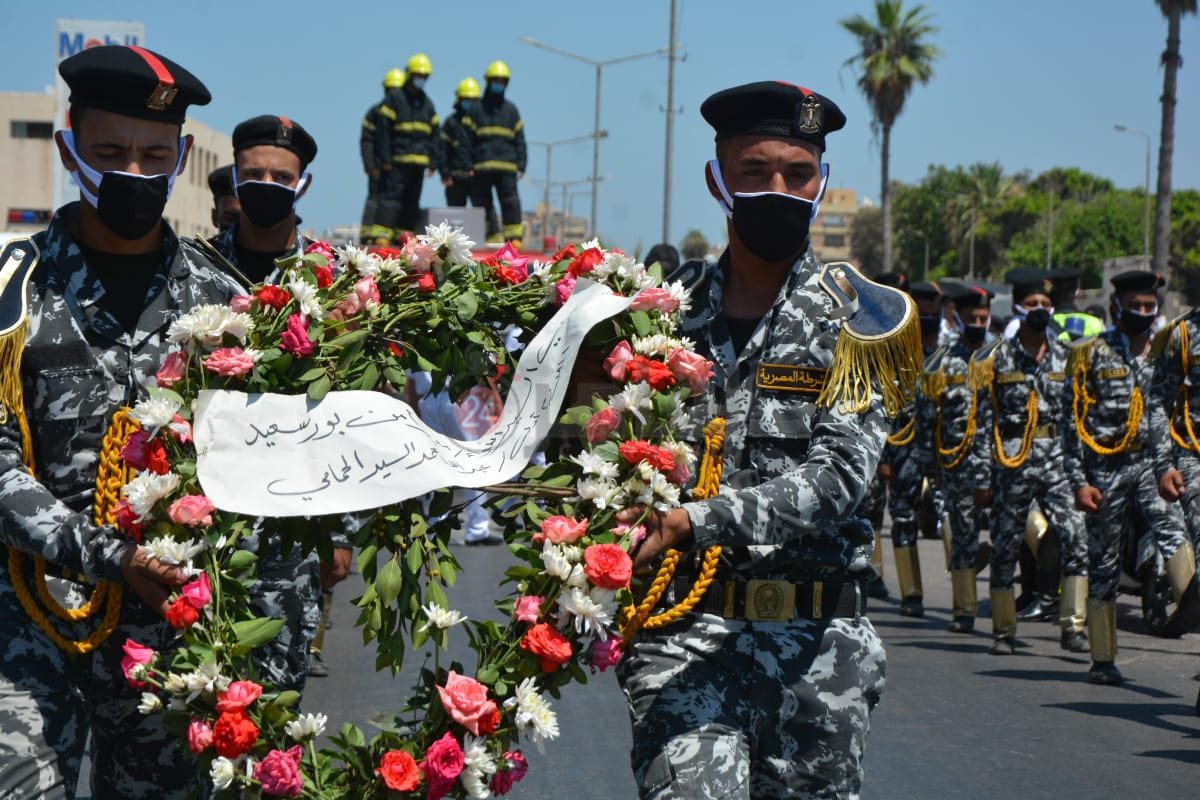 جنازة شهيد الواجب ببورسعيد