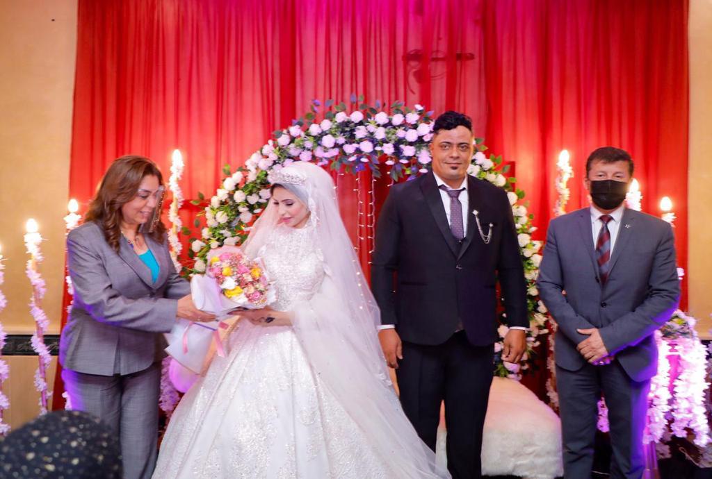محافظ دمياط تحضر حفل زفاف ابنة من أبناء المحافظة