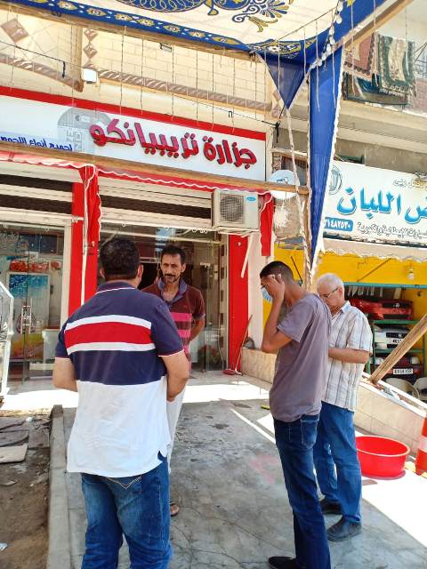 إزالة شوادر لحوم مخالفة بالشرقية 07