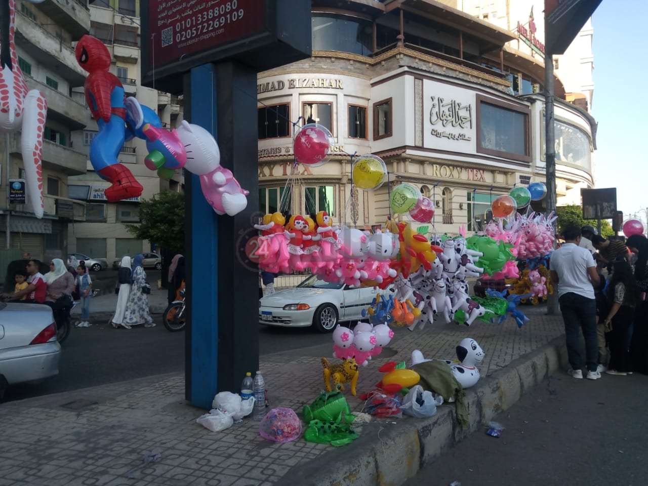 مظاهر احتفال أهالي دمياط بالعيد