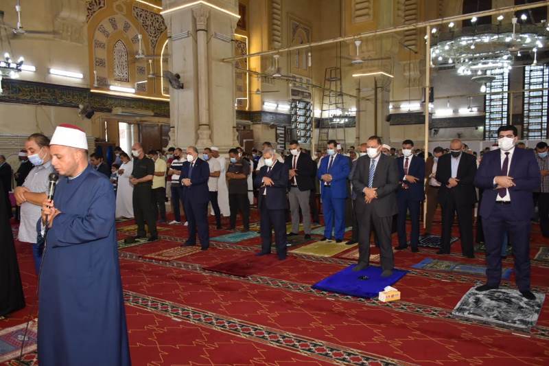 صلاة العيد في مسجد الفتح بالزقازيق 01