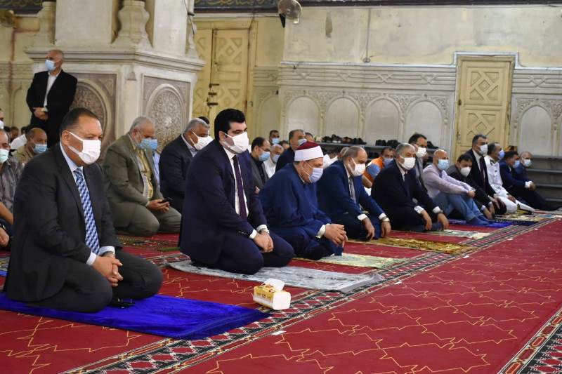 صلاة العيد في مسجد الفتح بالزقازيق 02