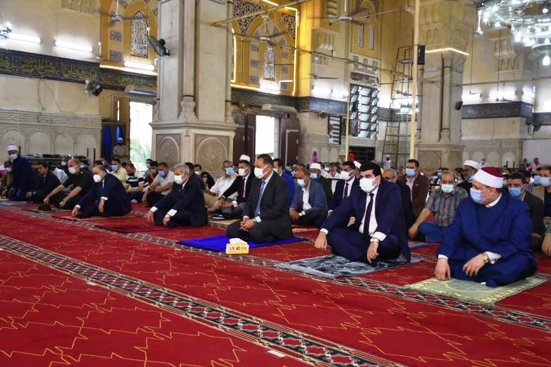 صلاة العيد في مسجد الفتح بالزقازيق 03