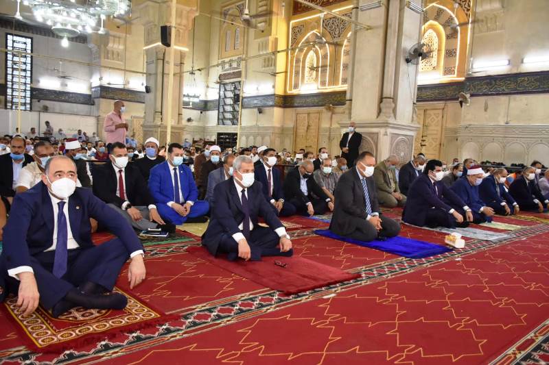 صلاة العيد في مسجد الفتح بالزقازيق 05