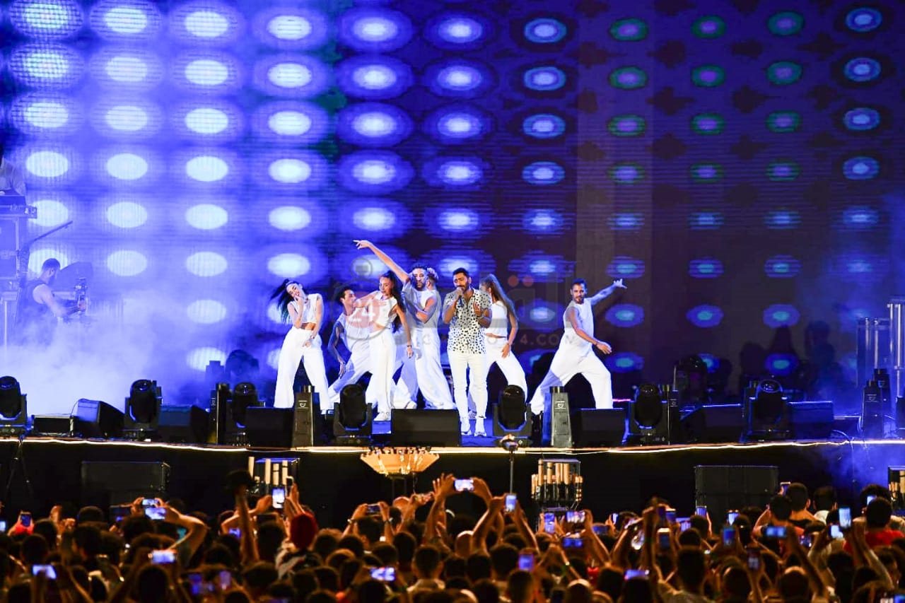 حفل تامر حسني (4)