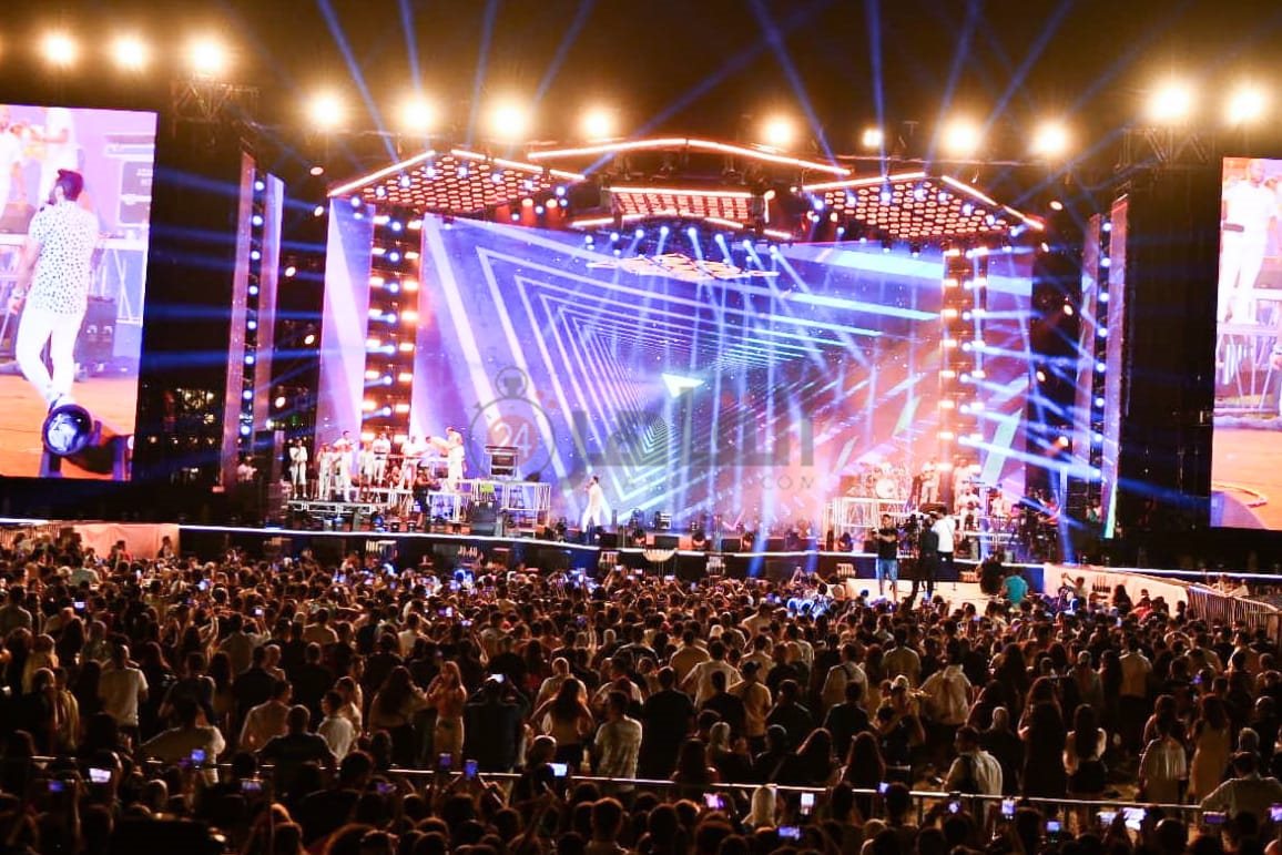 حفل تامر حسني (5)