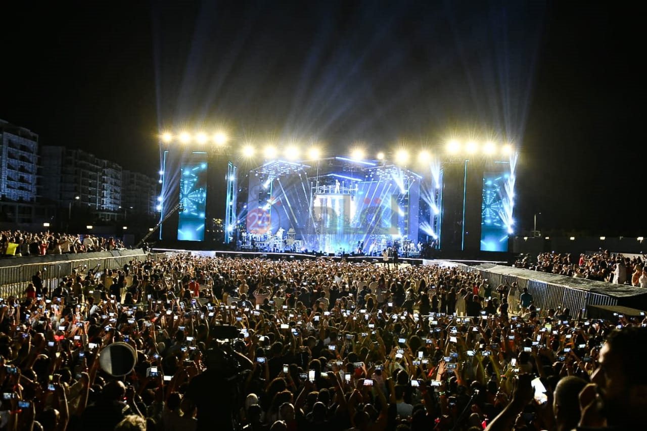 حفل تامر حسني (9)