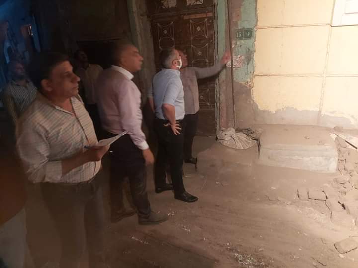 انهيار منزل بأسيوط 