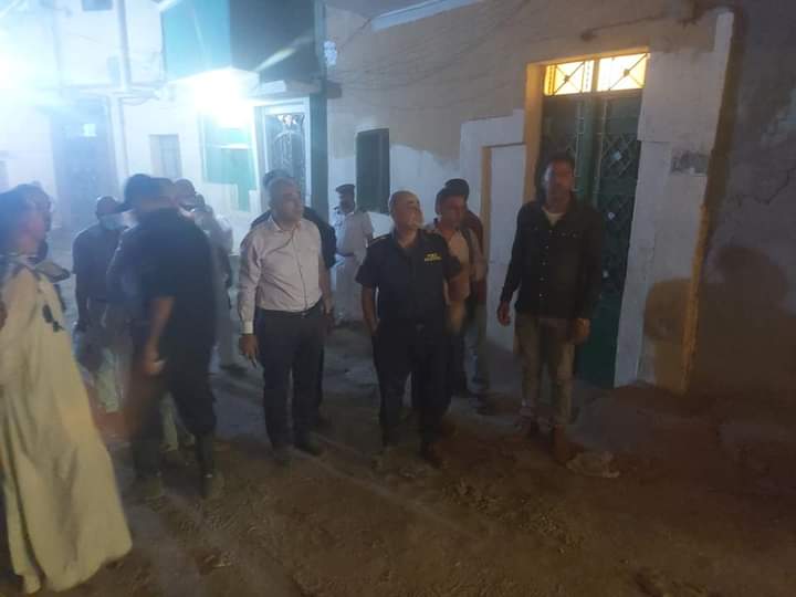 انهيار منزل بأسيوط 