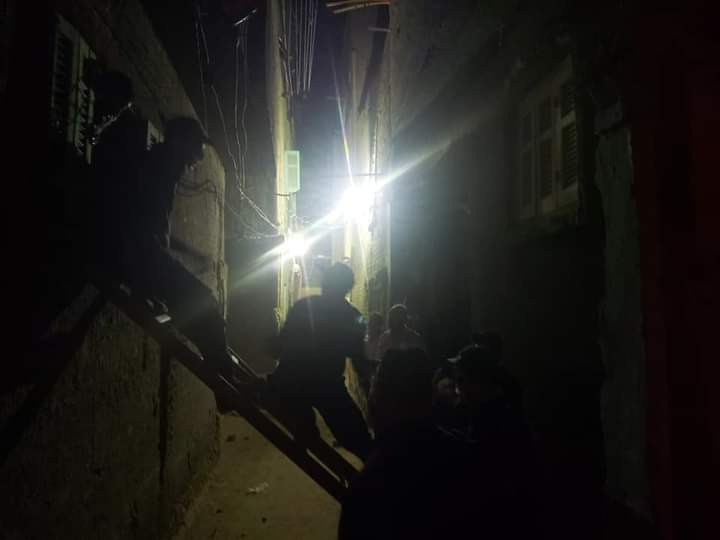 انهيار منزل بأسيوط 