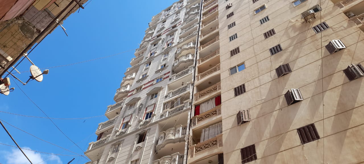 اخلاء عقار بحري المائل فى الإسكندرية