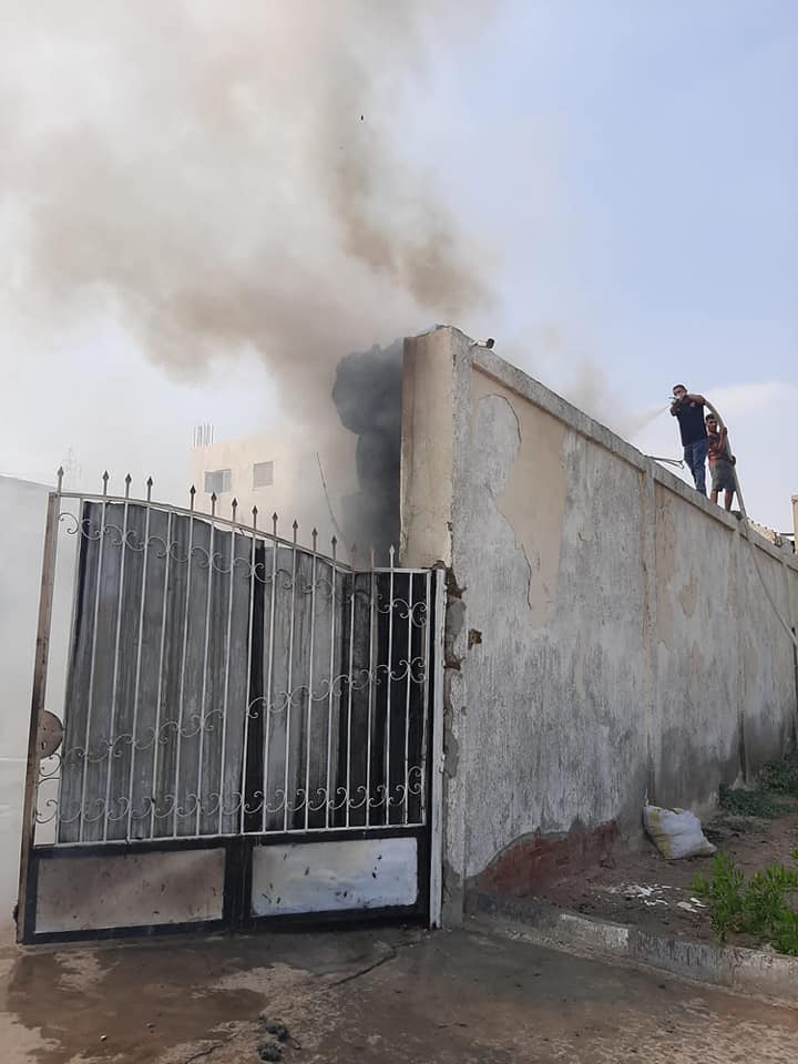 حريق بمصنع بالعاشر من رمضان 03