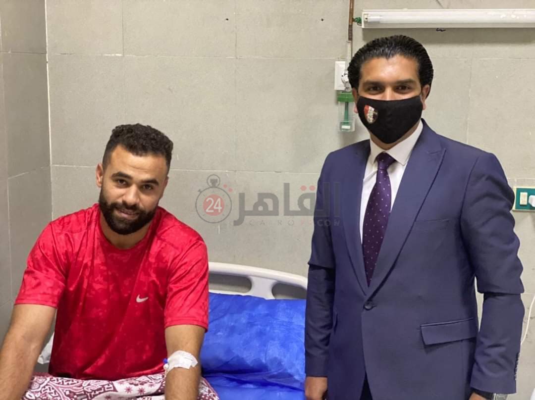 محمد رمضان لاعب منتخب مصر للميني فوتبول 