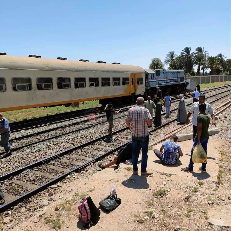 حادث قطار نجع حمادي