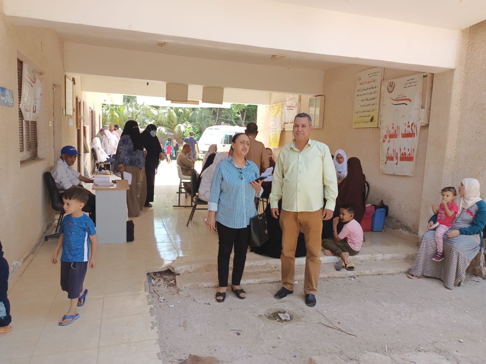 قافلة طبية بالفيوم