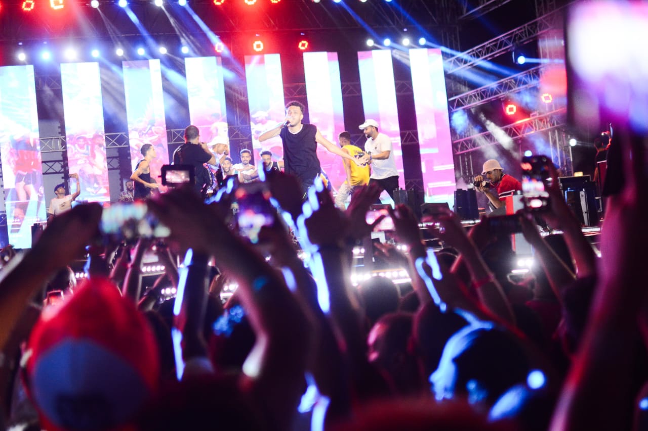 ويجز وعفرتو وباتستيوتا ووزة وتوسكيني يشعلون حفل العلمين الجديدة