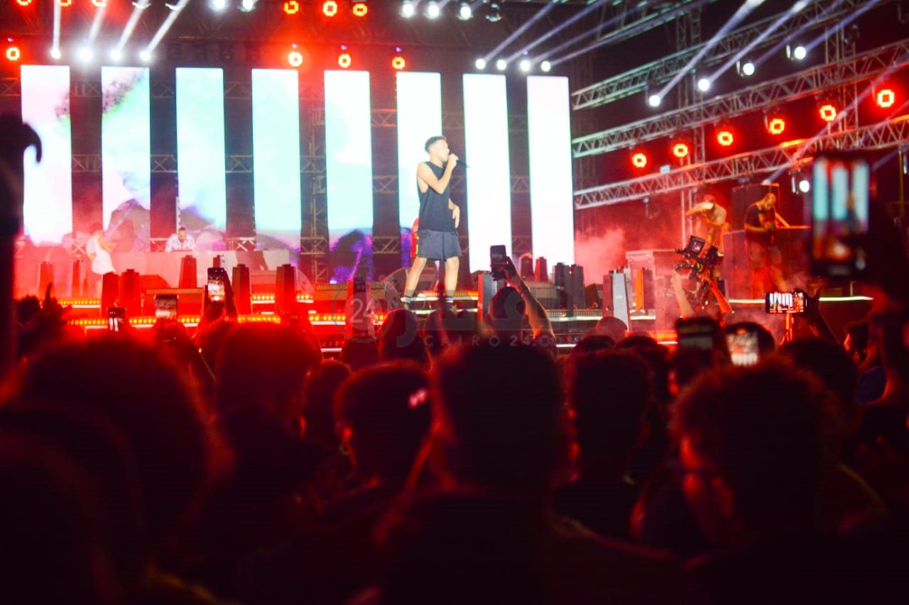 ويجز وعفرتو وباتستيوتا ووزة وتوسكيني يشعلون حفل العلمين الجديدة