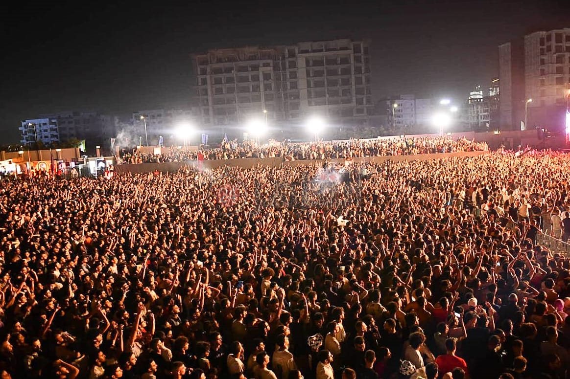 ويجز وعفرتو وباتستيوتا ووزة وتوسكيني يشعلون حفل العلمين الجديدة