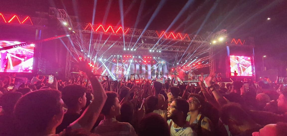 ويجز وعفرتو وباتستيوتا ووزة وتوسكيني يشعلون حفل العلمين الجديدة