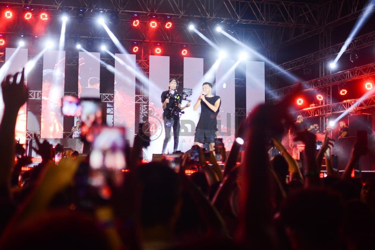 ويجز وعفرتو وباتستيوتا ووزة وتوسكيني يشعلون حفل العلمين الجديدة