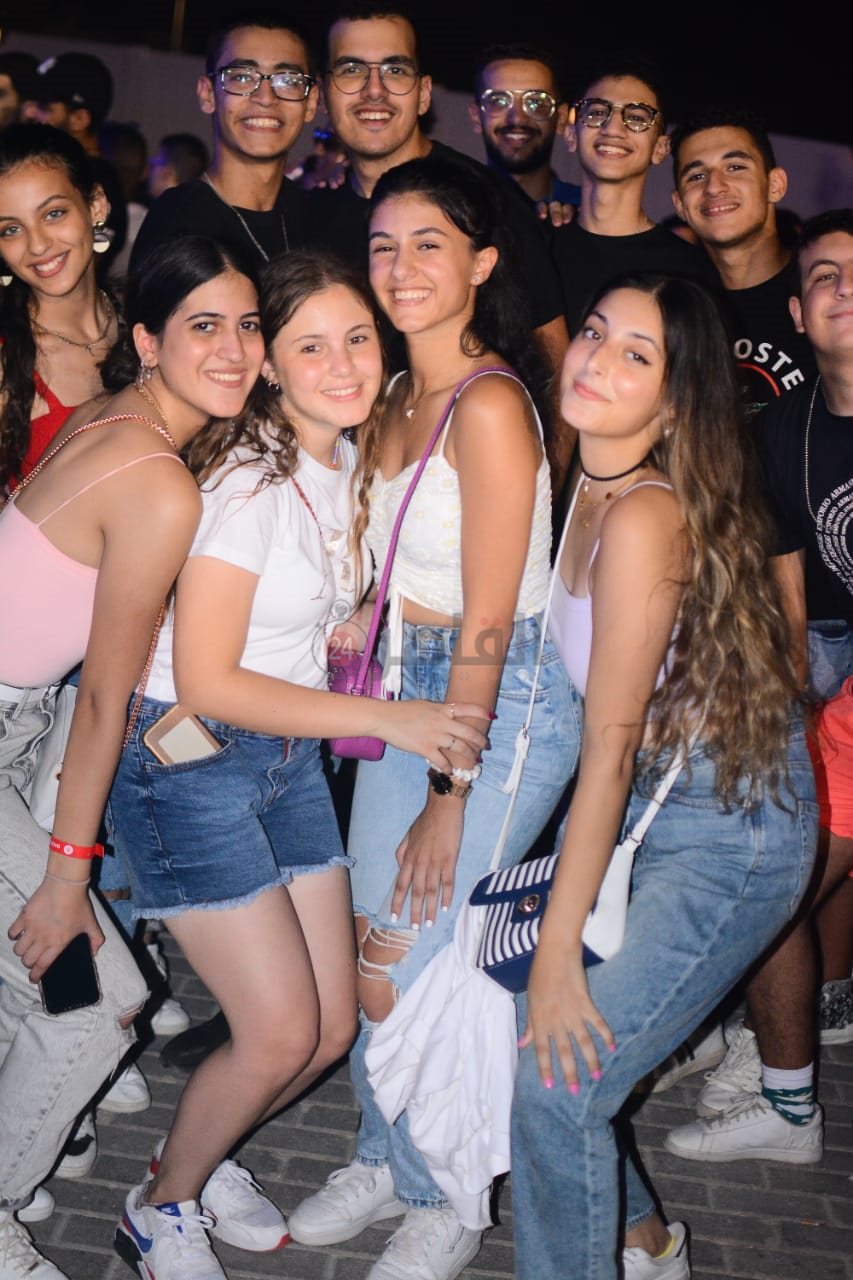 ويجز وعفرتو وباتستيوتا ووزة وتوسكيني يشعلون حفل العلمين الجديدة