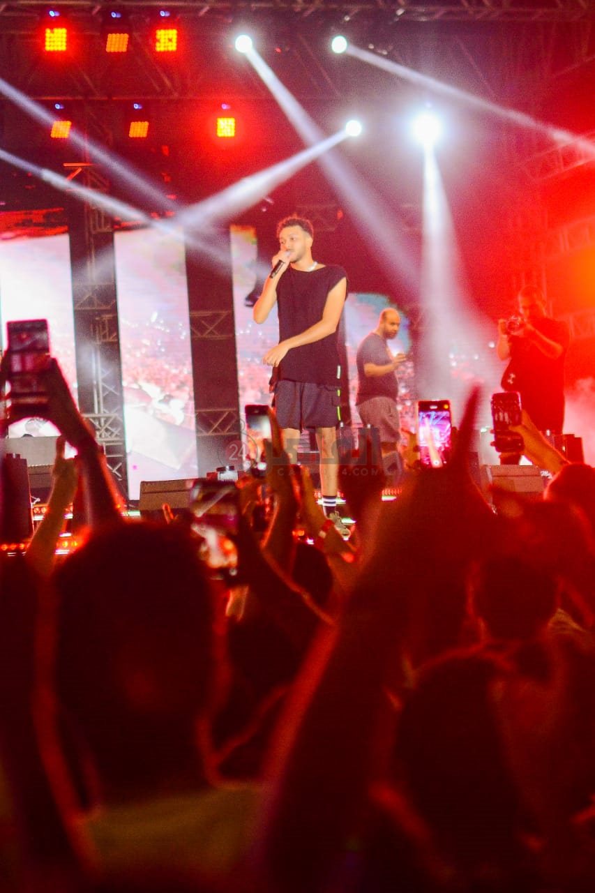 ويجز وعفرتو وباتستيوتا ووزة وتوسكيني يشعلون حفل العلمين الجديدة