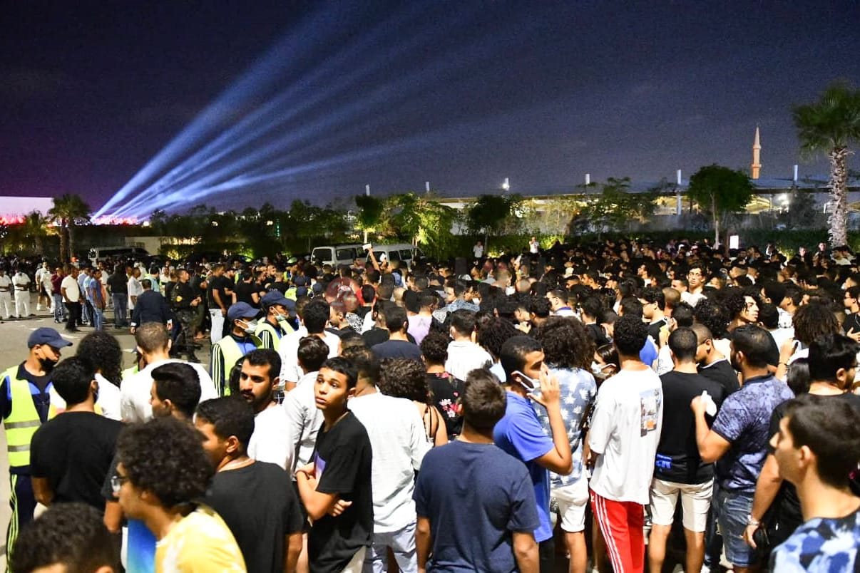 ويجز وعفرتو وباتستيوتا ووزة وتوسكيني يشعلون حفل العلمين الجديدة