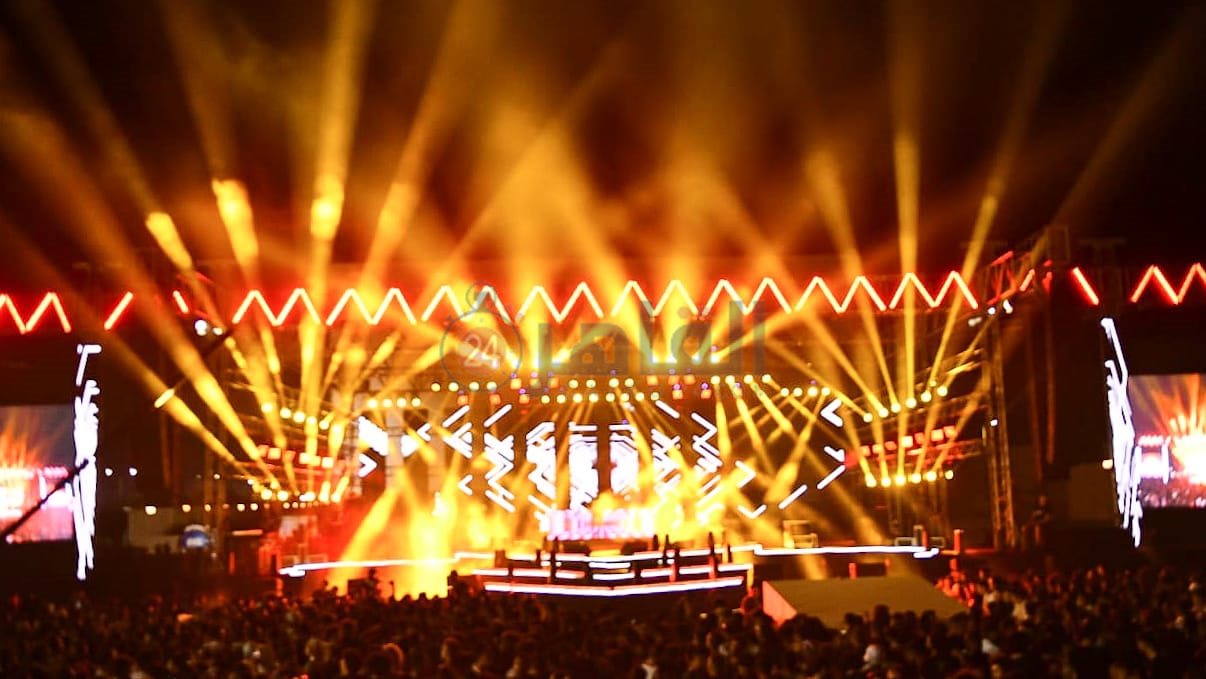 ويجز وعفرتو وباتستيوتا ووزة وتوسكيني يشعلون حفل العلمين الجديدة