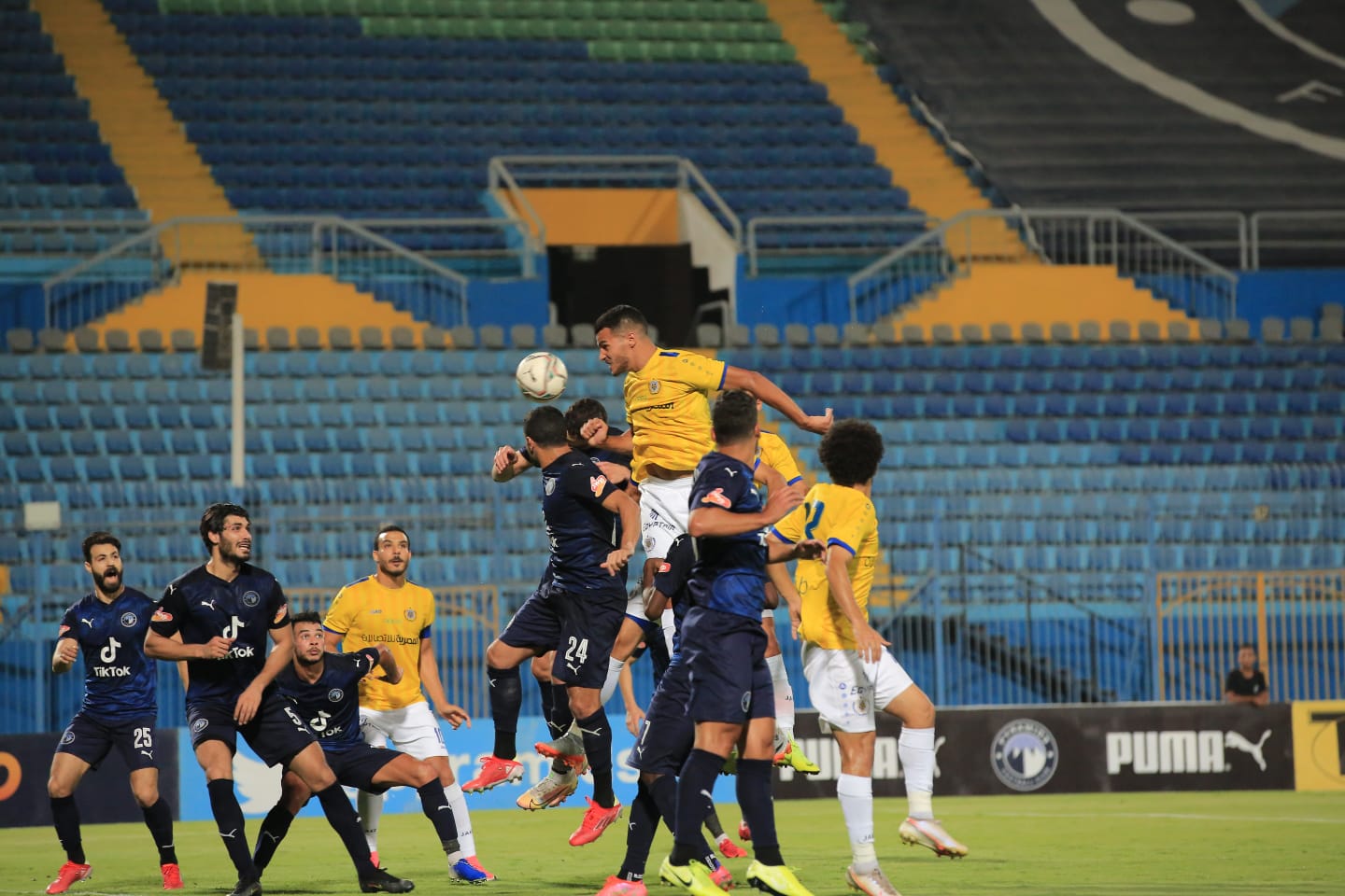 مباراة بيراميدز والإسماعيلي 