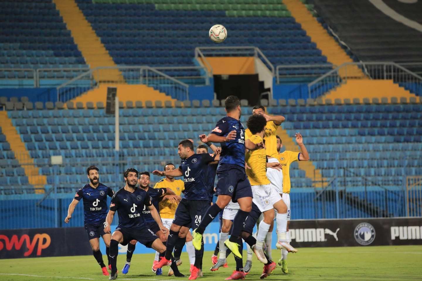 مباراة بيراميدز والإسماعيلي 