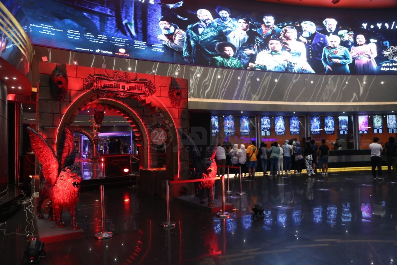 العرض الخاص لفيلم الإنس والنمس (10)