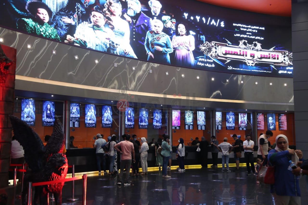 العرض الخاص لفيلم الانس والنمس (22)