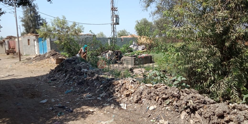 خليج الري مصدر أزمة لأهالي عزبة بالشرقية 01