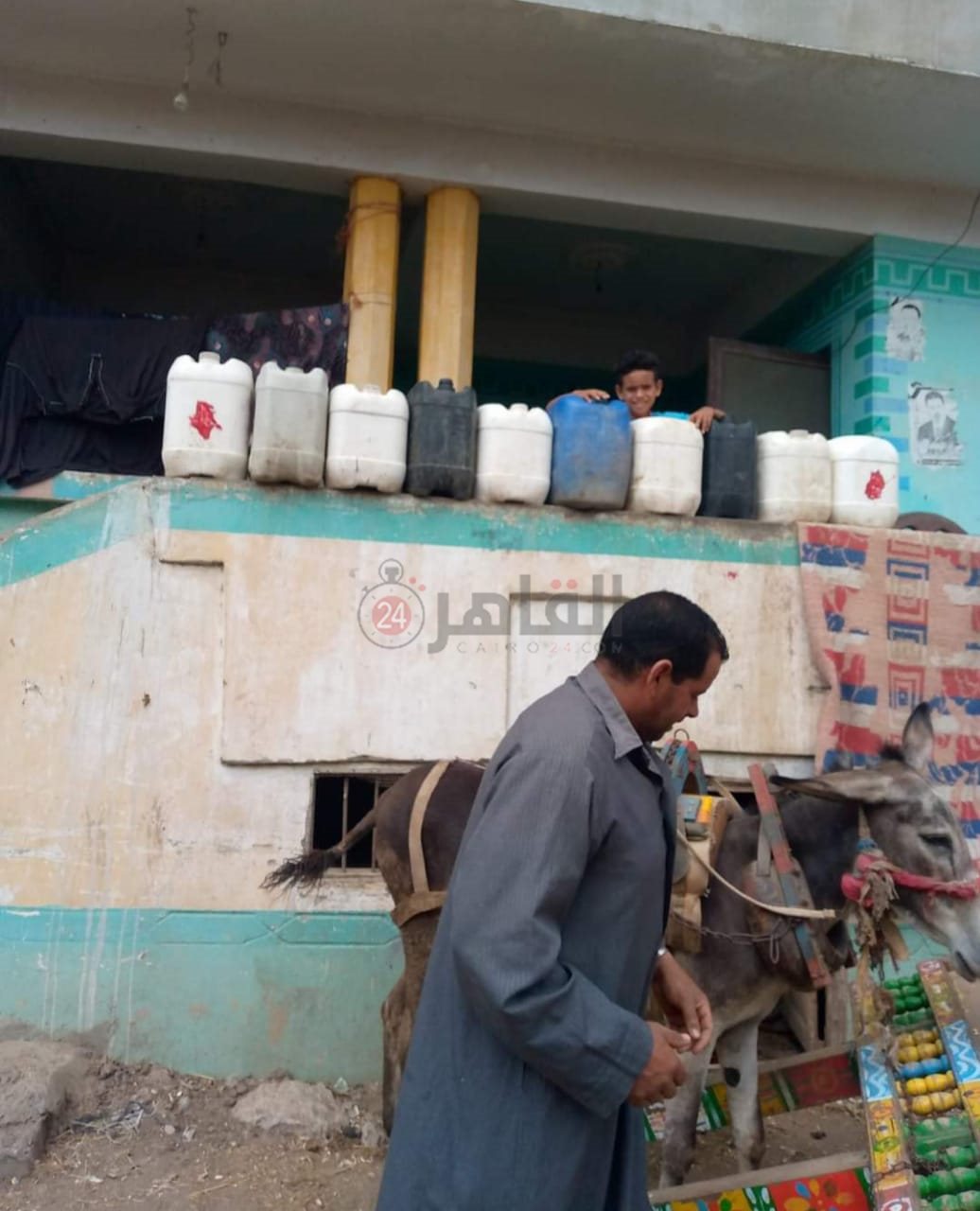 أزمة انقطاع المياه في أولاد صقر 08