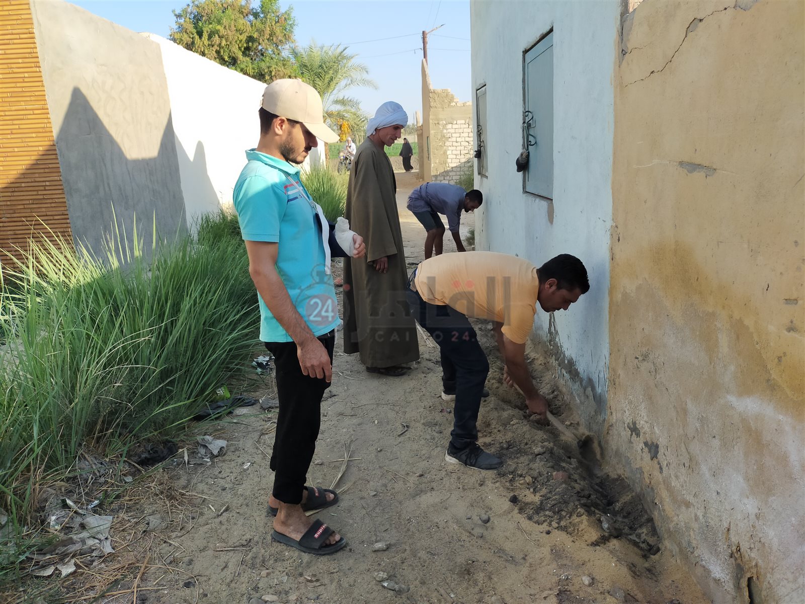 استخراج أعمال السحر من مقابر الفيوم