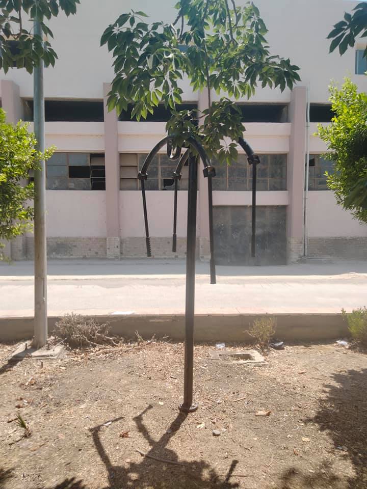 الصالات الرياضية الجديدة بحدائق جامعة الزقازيق 02